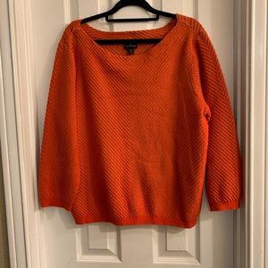 Orange Sweater